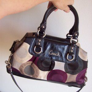 Coach Ashley Signature Scarf Print Purse